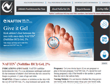 Tablet Screenshot of naftin.com